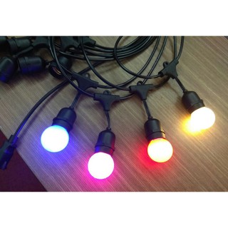 Dây đui đèn trang trí ngoài trời chống nước E27