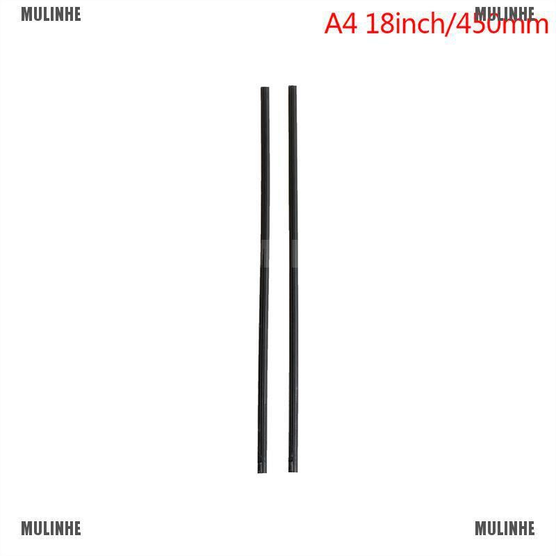 Set 2 Thanh Gạt Nước Bằng Cao Su Mềm 6mm 14-22 '' Dành Cho Ô Tô