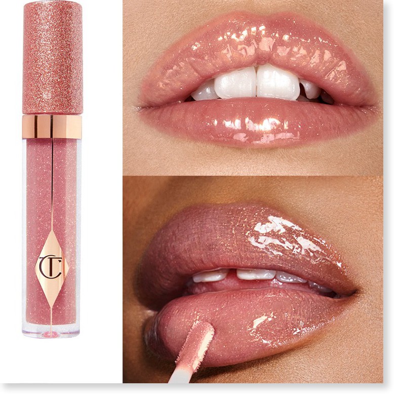 [Voucher chiết khấu sỉ mỹ phẩm chính hãng] Son Bóng Charlotte Tilbury Jewel Lip Gloss - Bunny Beauty hàng đủ Bill