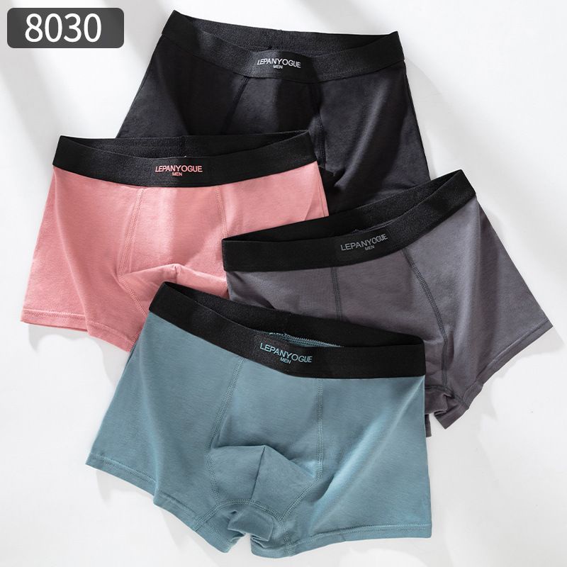 Quần chip đùi trẻ em nam cao cấp sét 4 quần lót bé trai size đại mềm mát cho bé từ 36-65kg
