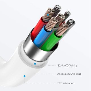 Cab anker powerline select USB-C - Lightning 0,9m