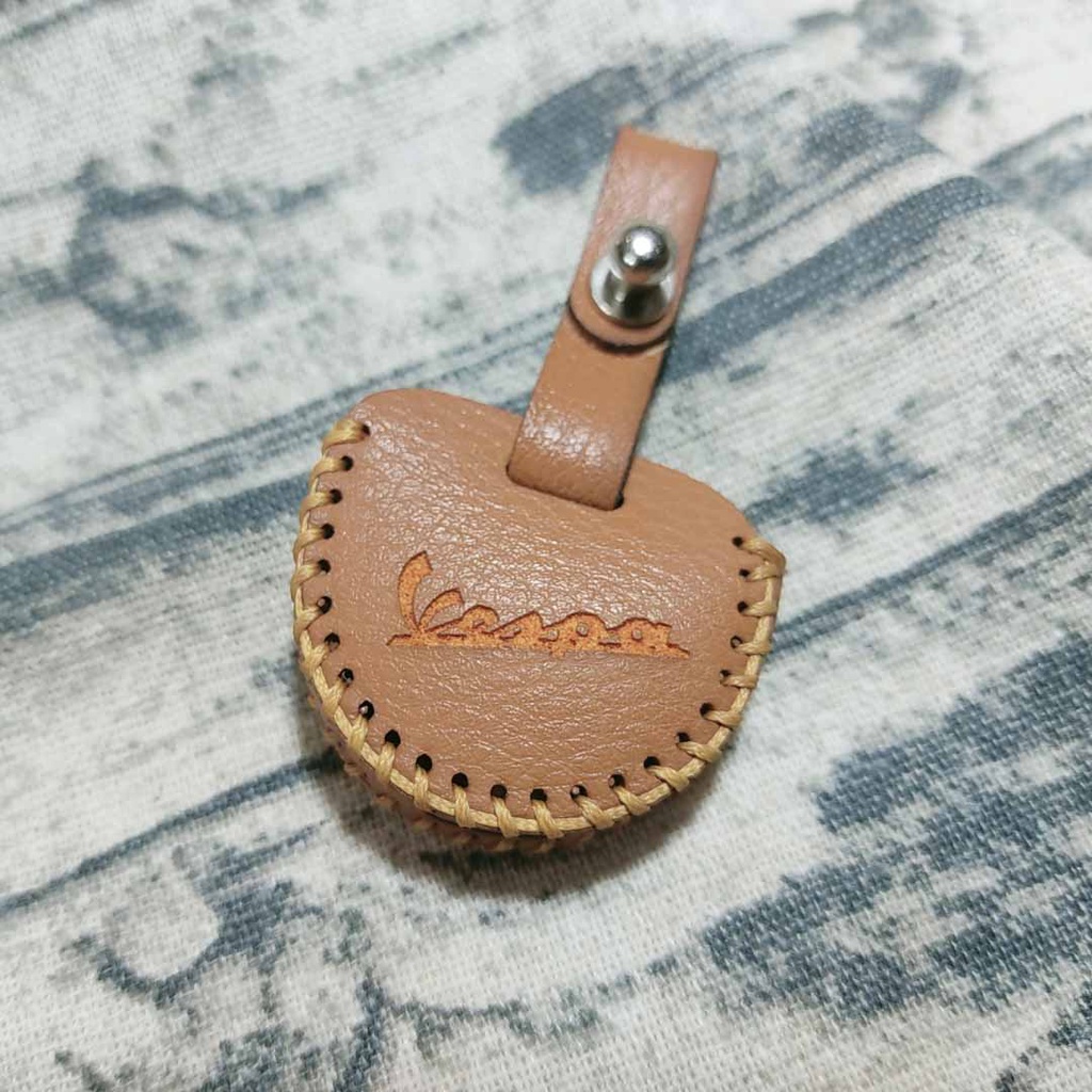 Bao da chìa khóa xe máy Vespa