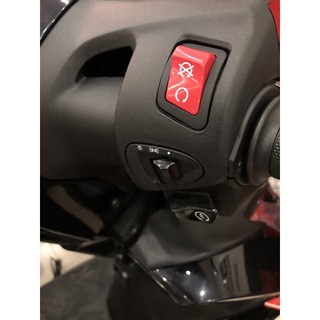 Nút IDLING STOP đỏ SH 300i