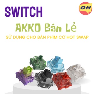 Bán lẻ switch thay nóng cho bàn phím cơ AKKO CS switch - Akko Jelly