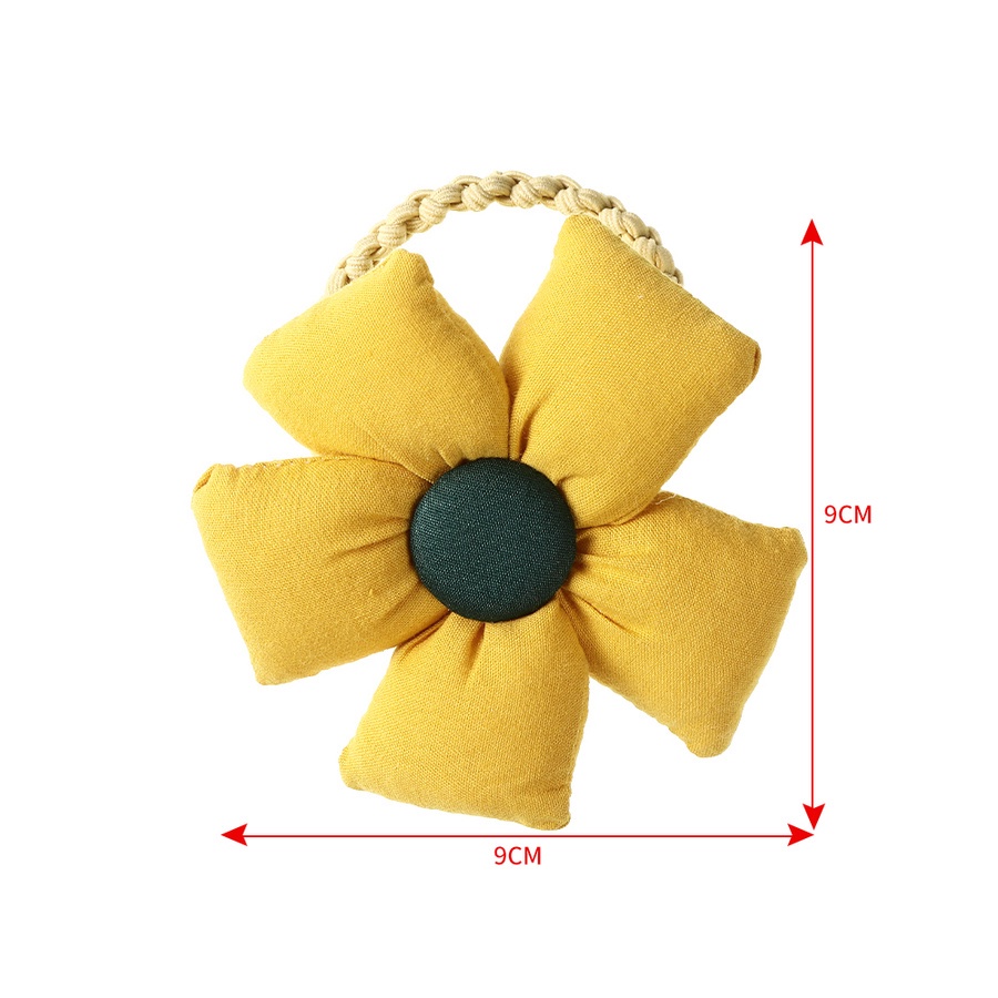 Dây Buộc Tóc Cao Su Co Giãn Đính Hoa Dễ Thương Phong Cách Hàn Quốc Cho Bé Gái