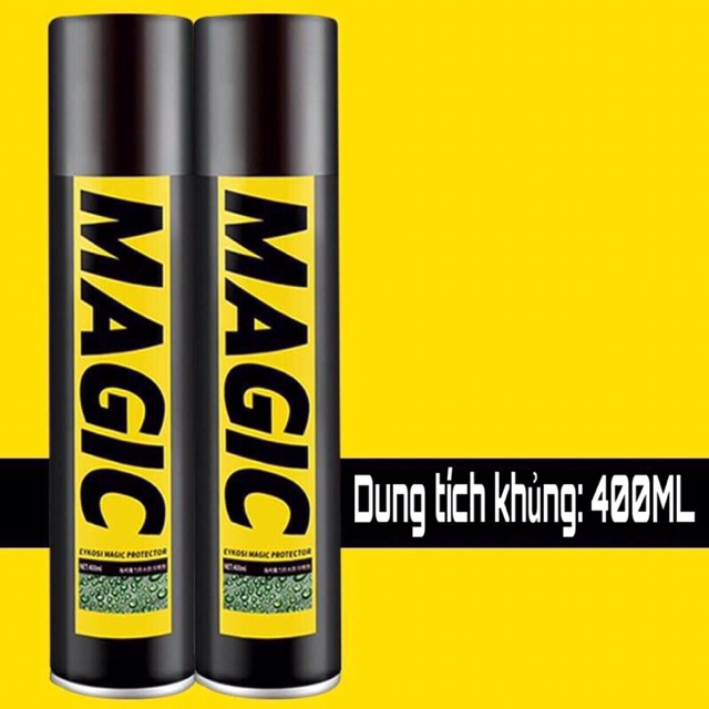 [CHÍNH HÃNG] Xịt Nano Chống Nước MAGIC - Bảo Vệ Giày Và Mọi Đồ Vật Khỏi Chất Lỏng