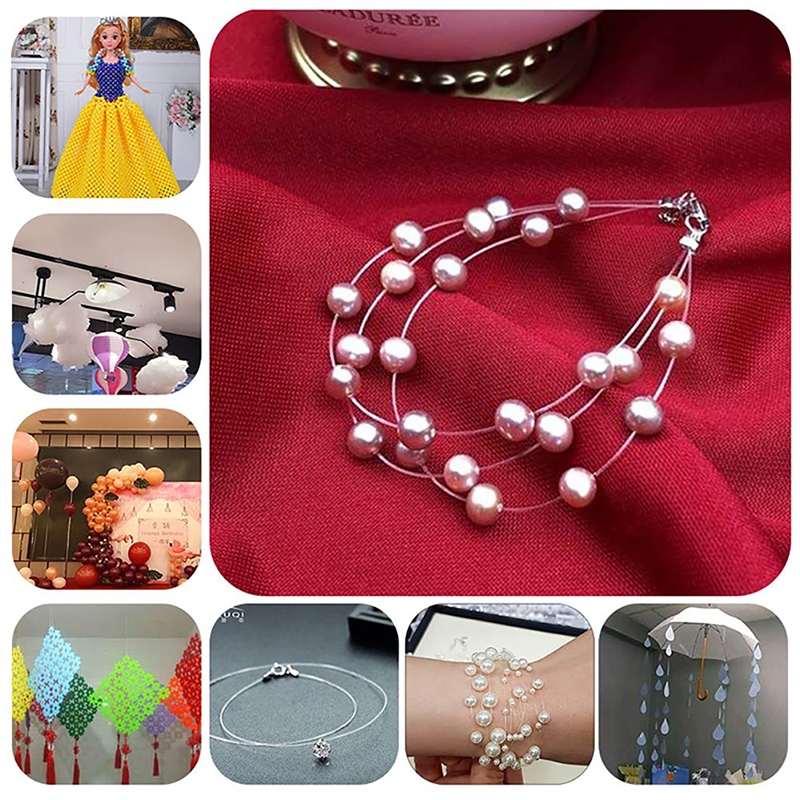 Cuộn dây nylon trong suốt 0.25mm 109.36 yards