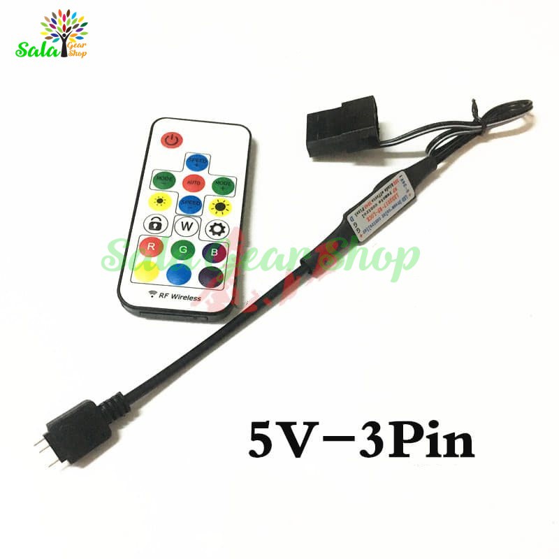 Dây Led RGB 5V 3Pin dài 40cm, 1m , Đồng Bộ Main ,Trang Trí Case Máy Tính