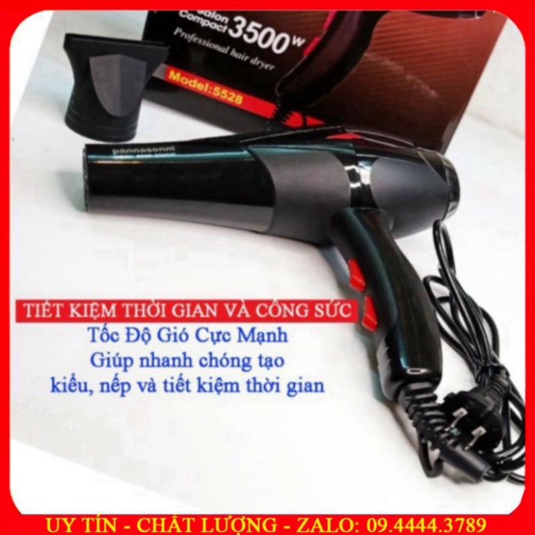MÁY SẤY TÓC 2 Chiều Nóng Lạnh Công Suất Lớn-3500W ( tặng kèm đầu thổi) (Bảo hành lỗi 1 đổi 1)