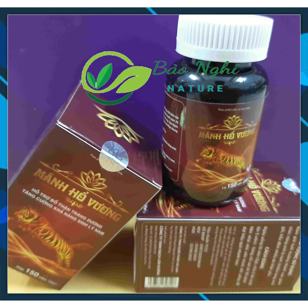 VIÊN SINH LÝ MÃNH HỔ VƯƠNG - Tăng Phong Độ Làm Chủ Cuộc Yêu Đam Mê Hừng Hực Như Mãnh Thú - CHÍNH HÃNG HỘP 150V [CHE TÊN] | BigBuy360 - bigbuy360.vn