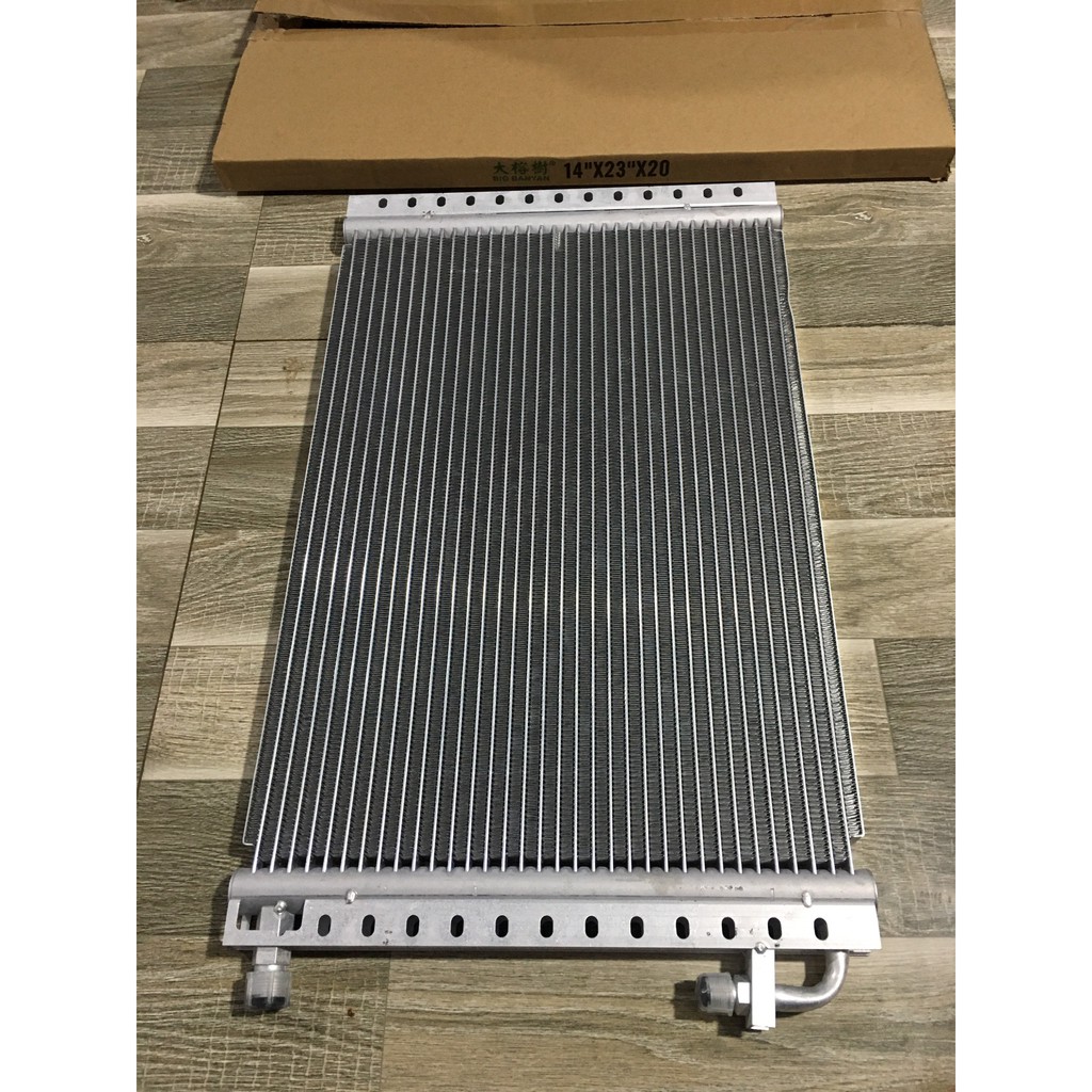 Sản phẩm gia đình làm: Dàn nóng điều hoà  14"x23"x20mm