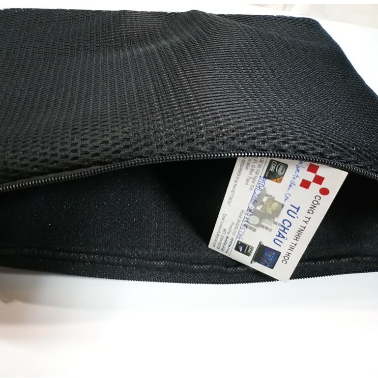 Túi chống sốc Laptop 14'' inch (Màu đen, vãi lưới co dản thoáng)