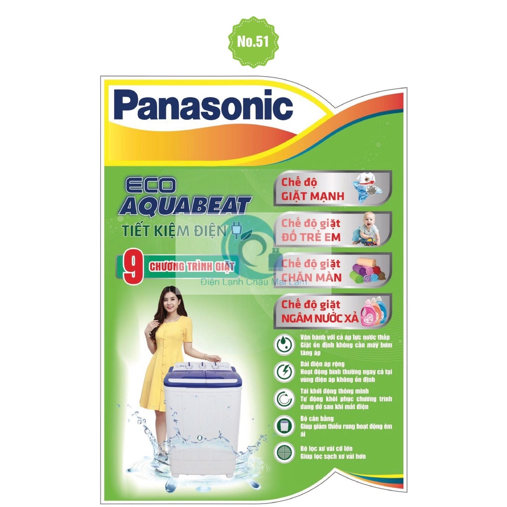 Miếng Dán/Tem Dán Máy Giặt