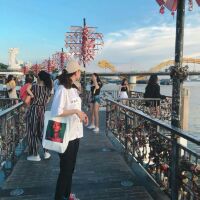 Áo sơmi thêu Saranghae