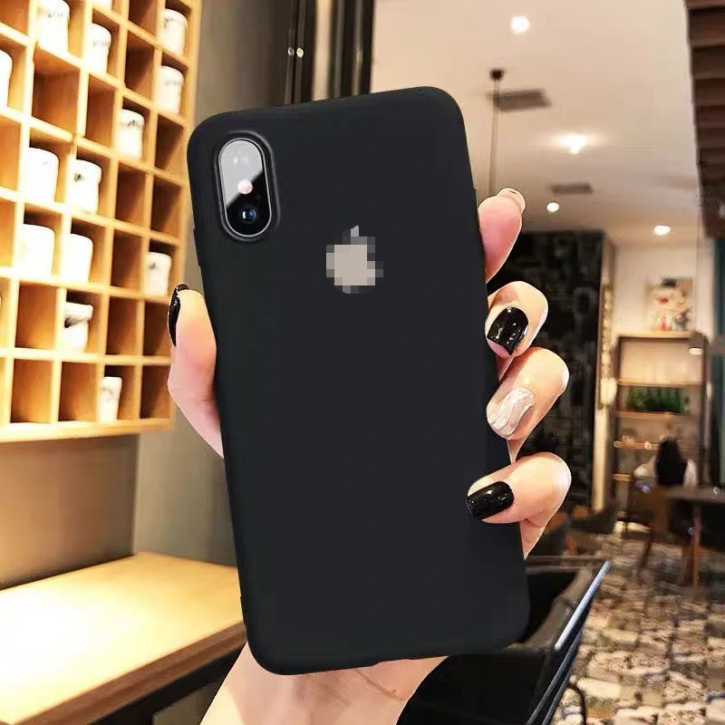 Ốp Lưng Iphone Ốp Chống Bẩn Lót nhung CAO CẤP Màu Hàn Quốc - LALA17