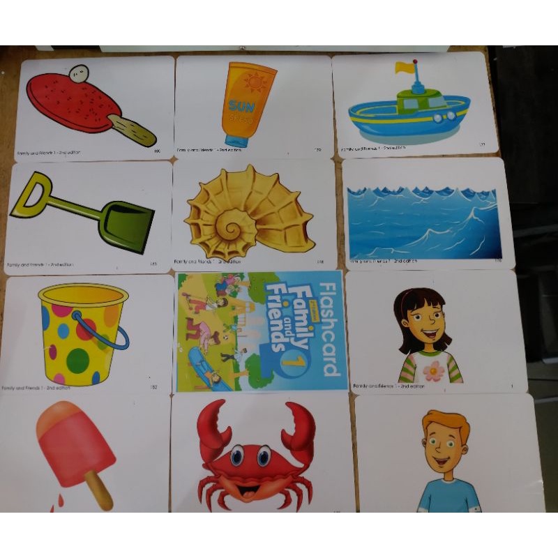 FLASHCARD FAMILY AND FRIENDS 1 BẢN 2ND EDITION