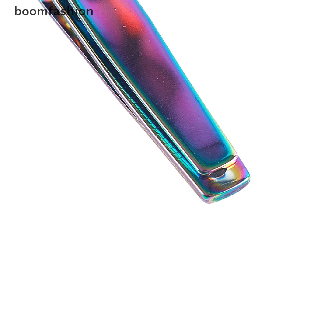 [boomfashion] Stainless Steel Rainbow Colorful Nail Clippers Dead Skin Finger Nails [new]