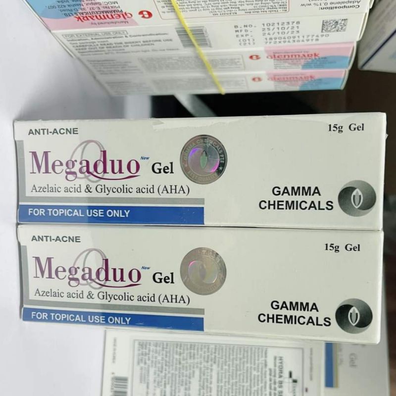 MEGADUO Gel 15g - Bản Thường AHA và Plus Retinal 1.0  - Gel dưỡng giảm mun, vết thâm