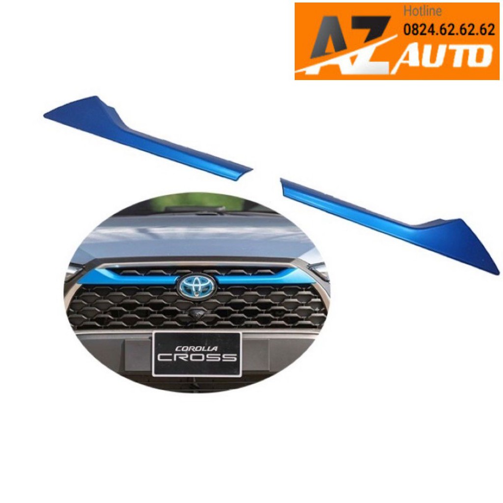 Ốp Trang Trí Mặt ca Lăng Toyota Cross 2020-2023 - hàng cao cấp nhất thị trường