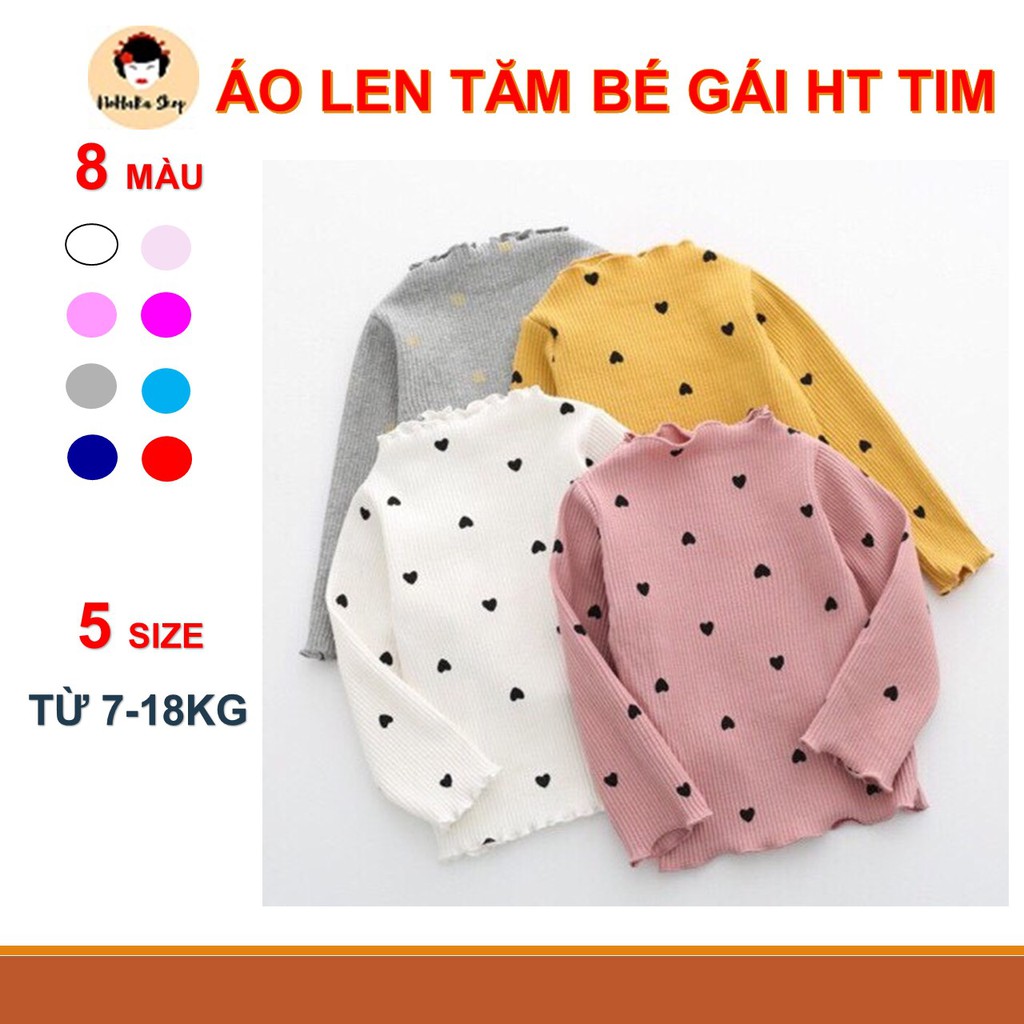 Áo Len Mỏng Họa Tiết Hoa Nhí Cho Bé Gái Từ 7-22Kg Xinh Xắn