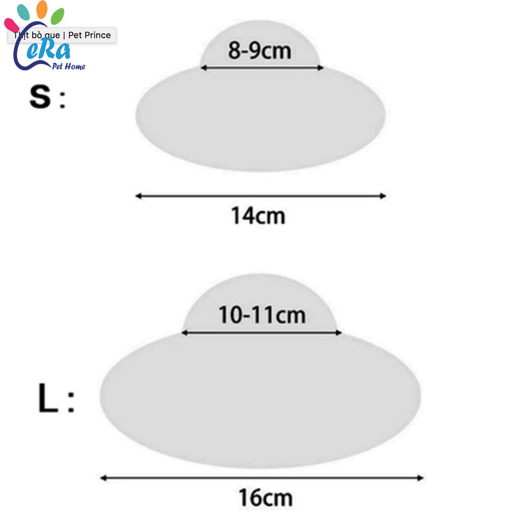 Nón Cối Cho Chó Mèo Vải Bông Tròn - Nón 004