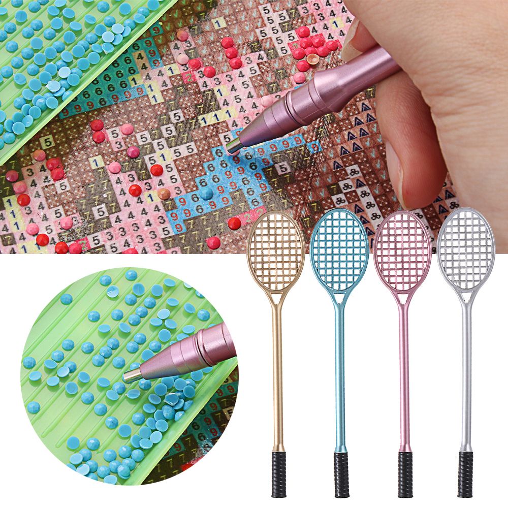 Bút Đính Đá Thêu Tranh 5D Thủ Công Nhiều Màu Sắc DIY