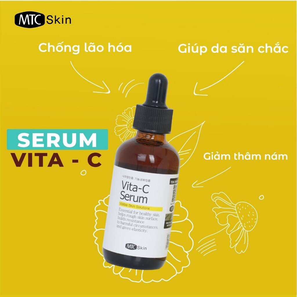 Serum Hydro B5 Phục Hồi - Serum Vitamin C Làm Trắng Da - Serum HA Cấp Ẩm, Căng Bóng Chính Hãng MTC Skin Hàn Quốc