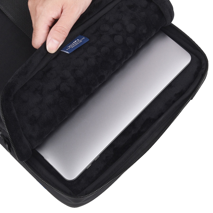 Túi xách Macbook-Laptop đa năng WiWu Alpha Slim Sleeve (Màu Đen)
