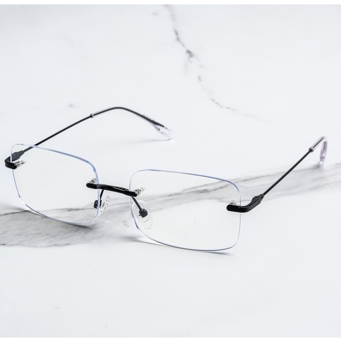 Gọng Kính Cận Hợp Kim Không Viền Shady Unisex G2288