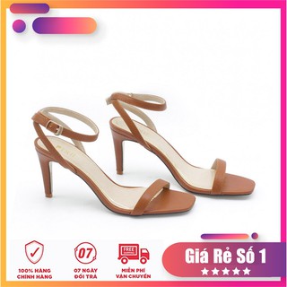 Giày Sandal Cao Gót 7cm Quai Mảnh Gót Nhọn Pixie P131