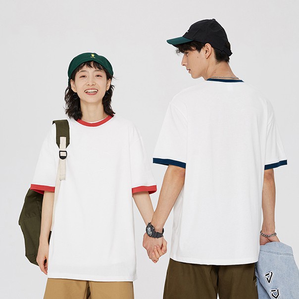 Áo thun INFINITEE Gildan Tay Viền - 76600 Premium Cotton - Adult Ringer T-Shirt