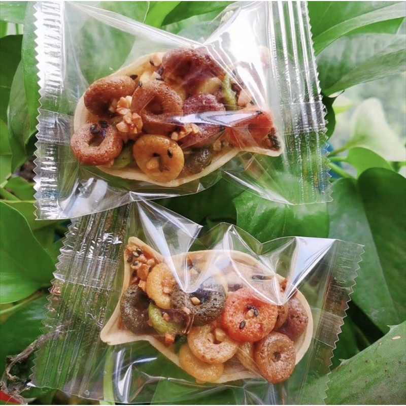 Túi đựng bánh kẹo, bánh cá Trong suốt - size 8x11.5cm - set 100 túi
