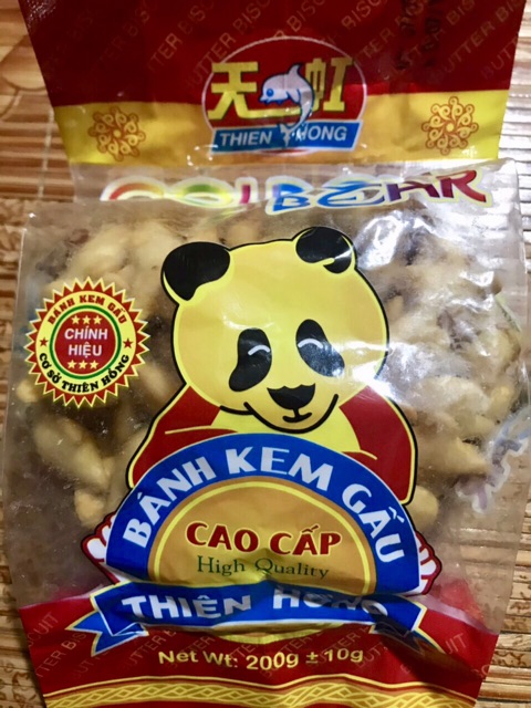 Bánh gấu Thiên Hồng gói 140g