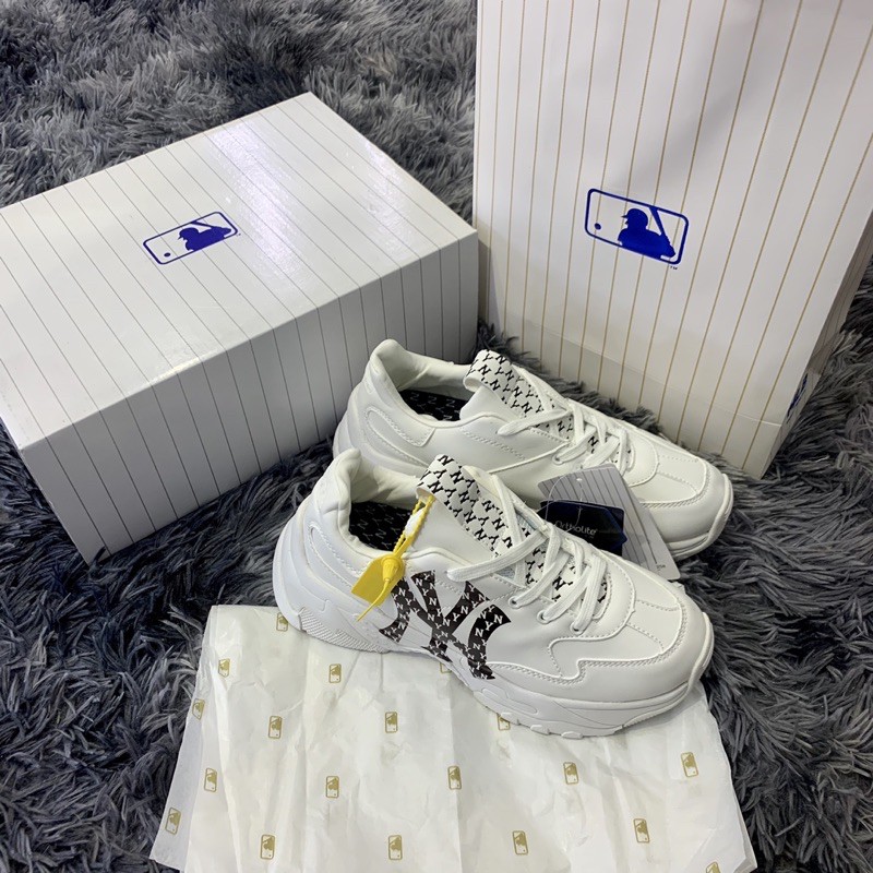 [Mã FATHANG5 giảm 10K đơn 50K] (tặng túi xách)Giầy Nam Nữ thể thao BigBall Ny Monogram logo 3D (ảnh thật + full box)