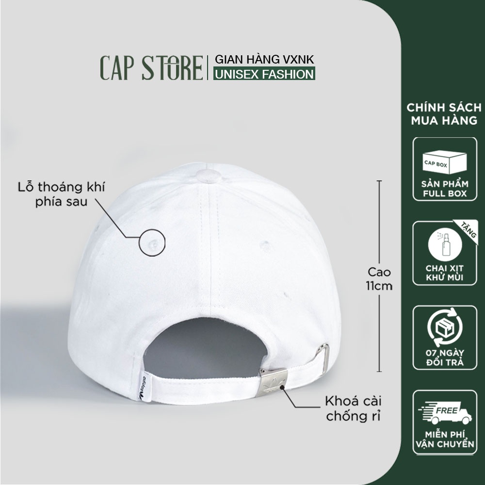 Mũ Adidas cao cấp - Nón kết nam nữ logo thêu 3D full box form thời trang unisex tặng kèm chai xịt vệ sinh mũ nón