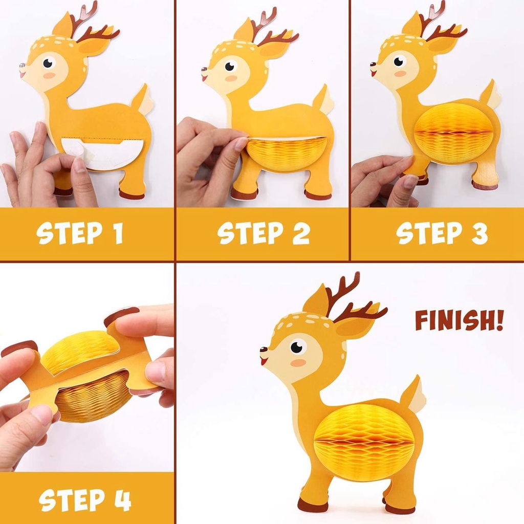 Lồng Đèn Giấy Hình Tổ Ong Trang Trí Tiệc Sinh Nhật Cho Bé