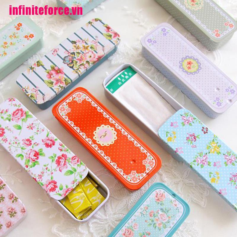 (Hàng Mới Về) Hộp Mini Hình Chữ Nhật Đựng Đồ Tiện Lợi