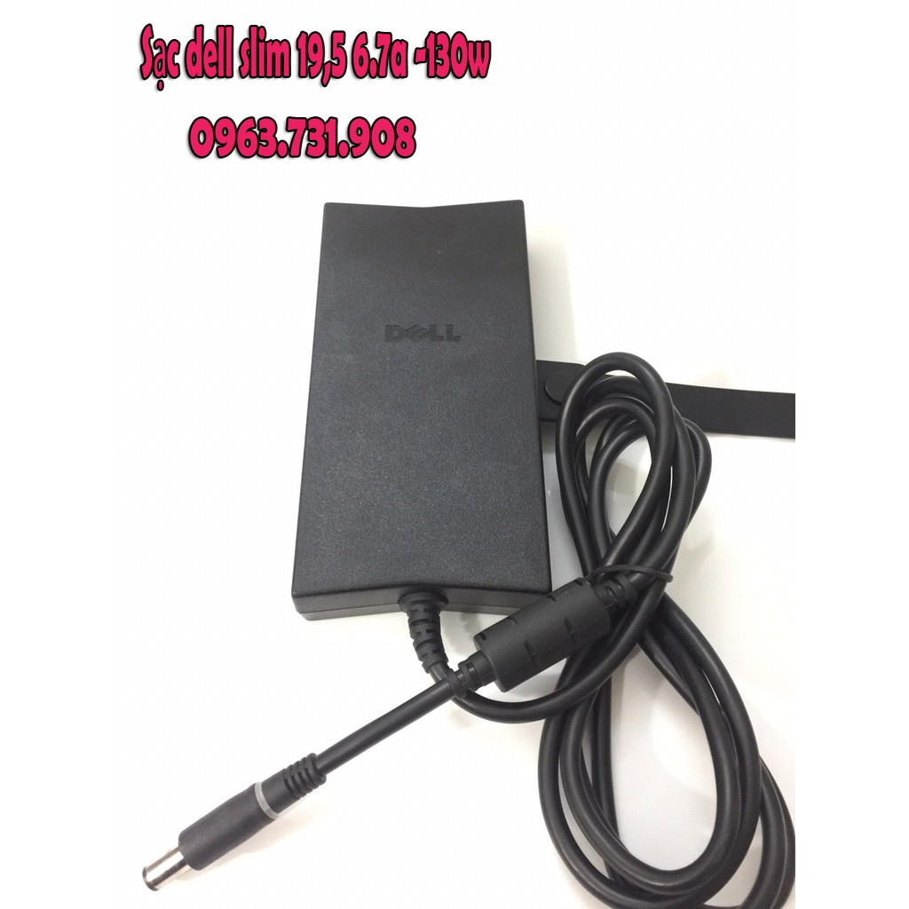 Sạc laptop dell 130w 19.5v - 6.7A chính hãng