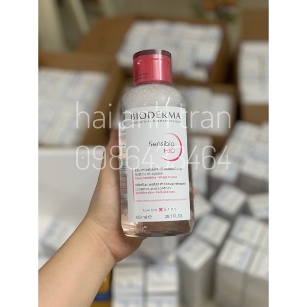 [850ml]Nước tẩy trang nắp nhấn