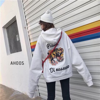 Áo Nỉ Hoodie Nam Nữ Đều Mặc Được  New Hot Trend Vải Nỉ Bông Dày Mịn Big Size > 100kg - HD101083