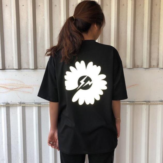 🔥BÁN CHẠY🔥 Tee hoa cúc phản quang G-Dragon Daisy - Áo thun unisex TeeWorld 100% cotton