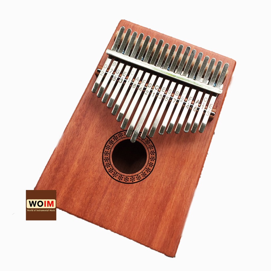 Đàn Kalimba 17 phím gỗ tròn bông Stiller giá tốt, chất lượng đảm bảo - Thumb Piano 17 keys - HÀNG CÓ SẴN