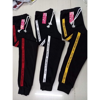 Quần jogger nam nữ chạy viền 1 sọc thời trang