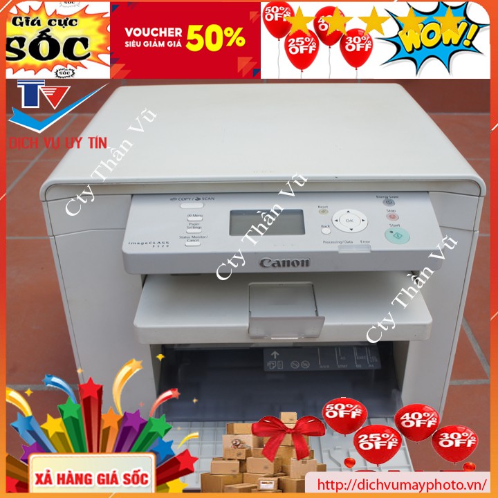 Máy in cũ Canon đa năng D520 có in 2 mặt tự động máy bền đẹp | WebRaoVat - webraovat.net.vn