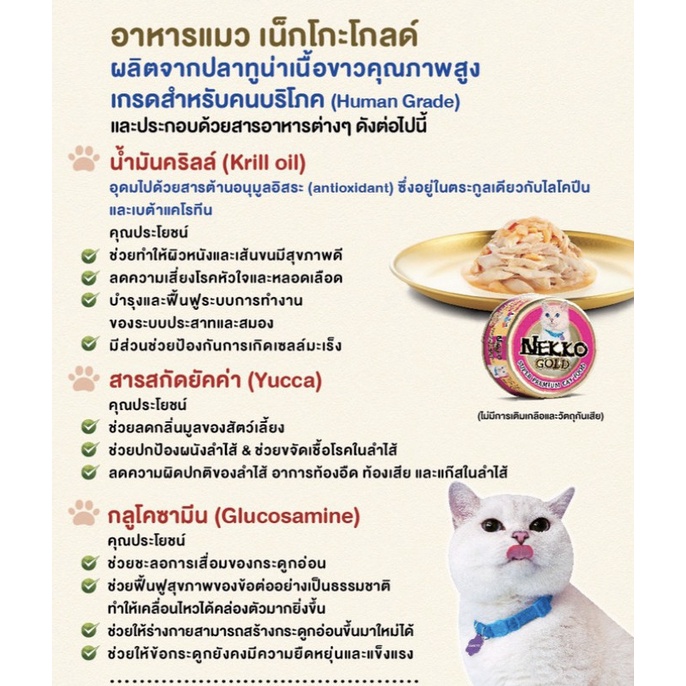 NEKKO GOLD - PATE GÓI CAO CẤP CHO MÈO