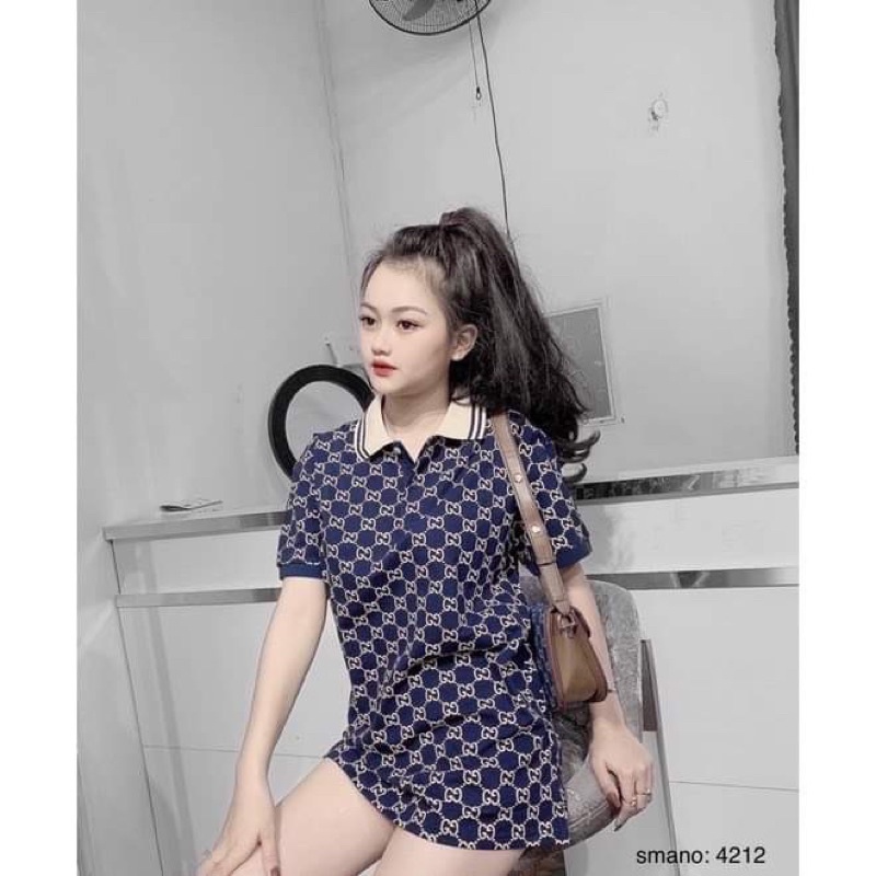 Phông polo G.C hai màu cổ bo dệt PGC1 ảnh thật video