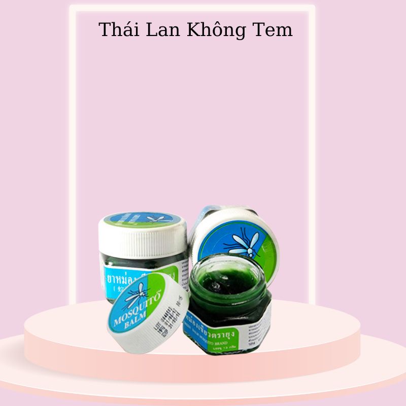 Dầu Thoa Chống Muỗi Đốt Cho Bé - Làm Dịu Vết Đốt Sưng Ngứa Yanhee thái lan 13g