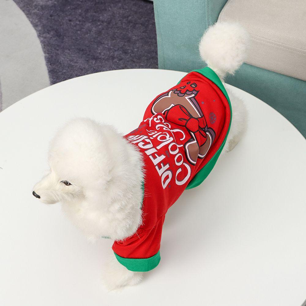 Áo Sweater Mềm Mại Phong Cách Giáng Sinh Đáng Yêu Cho Thú Cưng