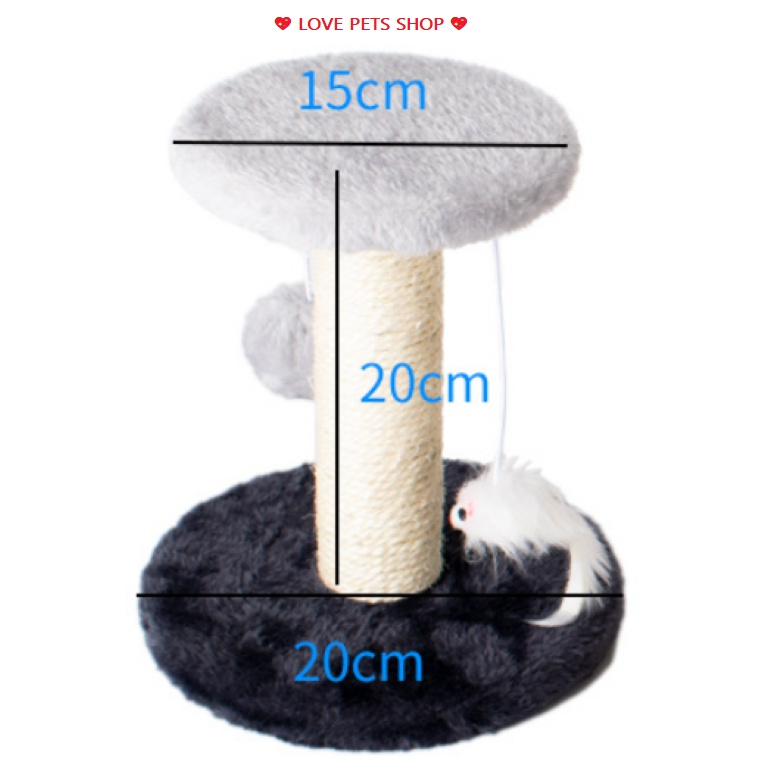 ĐỒ CHƠI MÈO, TRỤ CÀO MÓNG CHO MÈO - LOVE PETS SHOP