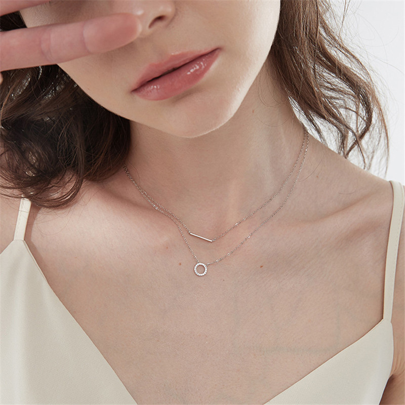 vòng cổ Bạc Với Thiết Kế Xinh Xắn Dành Cho Nữ